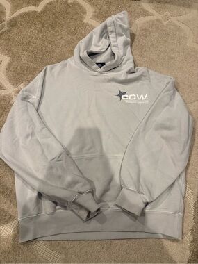 Cold culture worldwide Light Gray Hoodie with Star Logo